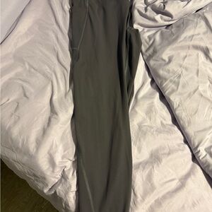 HALARA gray tummy control leggings